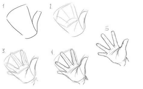 How To Draw Hands Anime Step By Step Drawing Ideas | Images and Photos ...