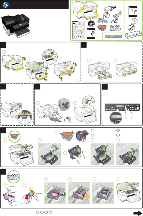 User manual HP OfficeJet 6500A (English - 2 pages)