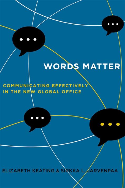 Words Matter by Elizabeth Keating, PhD