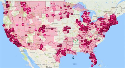 T-Mobile's Interactive Lte Coverage Map Shows How It Wants To - T ...