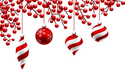 Red Christmas Decoration PNG Clipart Image | Gallery Yopriceville ...