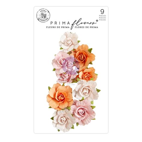 Prima - Frank Garcia - Luna - Mulberry Paper Flowers - Luna - 655350661892