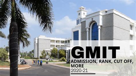 GMIT: Ranks, Admission, Courses, Fees, Cut-off, Placements - Career Mantra