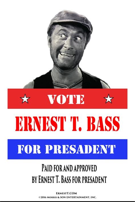 Ernest T Bass Quotes Andy Griffith Show