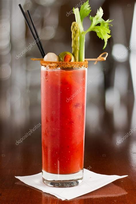 Bloody mary cocktail — Stock Photo © wollertz #22477393