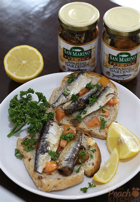 Sardines Toast Made with San Marino Premium Spanish Sardines - The ...