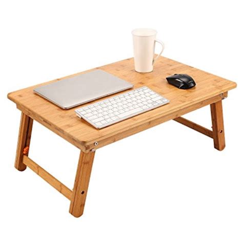 large size laptop tray desk nnewvante foldable lap table bed tray, tv ...