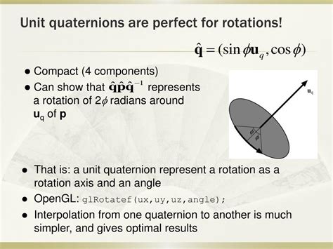 PPT - Quaternion PowerPoint Presentation, free download - ID:2431111