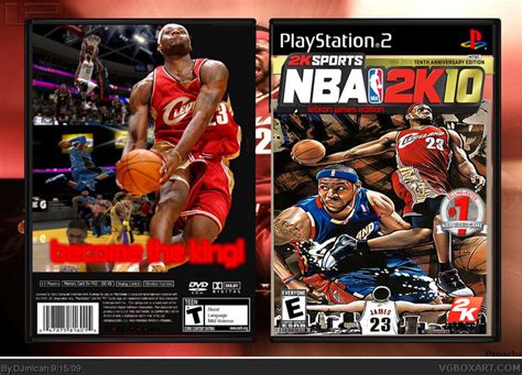 NBA 2k10 PlayStation 2 Box Art Cover by DJmicah