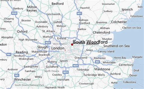 South Woodford London Map | Tourist Map Of English