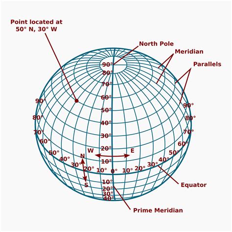 Earth Lat Long Map - Austin Phyllida