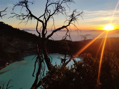 Sunrise Sunan Ibu, Kawah Putih, Volcano, Tea Factory, Hot Spring