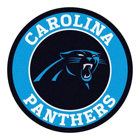 Carolina Panthers Circle Logo CUSTOMIZABLE Panthers Logo - Etsy