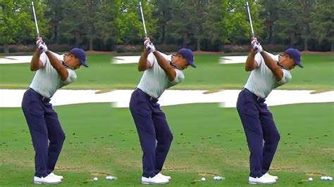 Tiger Woods Swing 2022