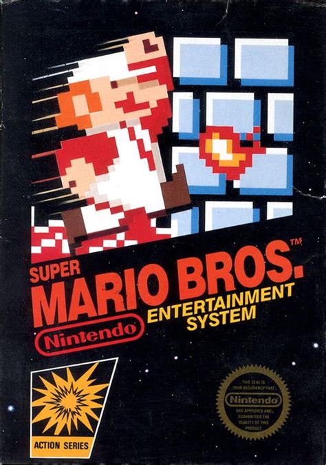 Super Mario Bros. (1985) NES box cover art - MobyGames