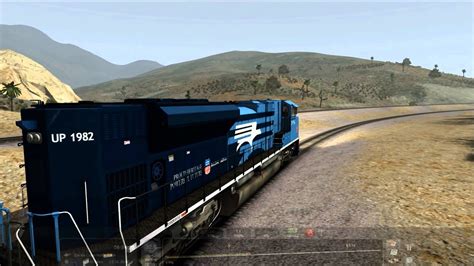 Train Simulator 2013 - EMD SD70 UP Heritage - YouTube