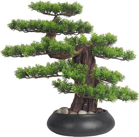 Fake Plants Artificial Bonsai Tree Indoor Outdoor Artificial Plant ...