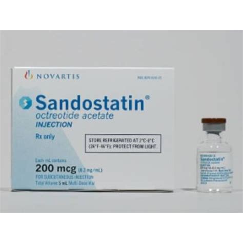 Antidiarrheal Agent Octreotide Acetate 500 mcg / mL Injection Single ...