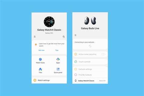 Galaxy Wearable app receives a big UI refresh in the latest update