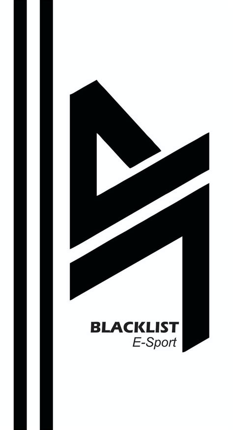 Blacklist logo 2 | Desain logo game, Desain, Desain logo