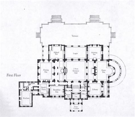 Floorplans for Gilded Age Mansions. - SkyscraperPage Forum | Floor ...