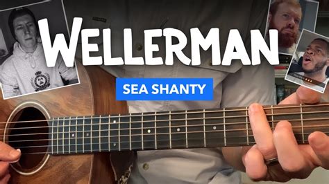 🎸 Wellerman (sea shanty) • Easy guitar lesson w/ chords & lyrics ...