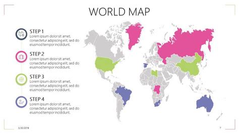 World Map | Free PowerPoint Template