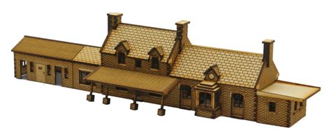 TT-ST005 "Hesketh" Station Building TT:120 Gauge Laser Cut Kit[1 ...