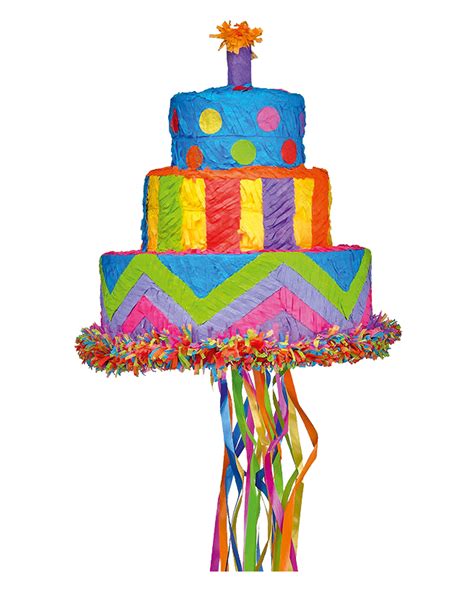 Pinata Birthday Cake 30cm Children's birthday party! | horror-shop.com