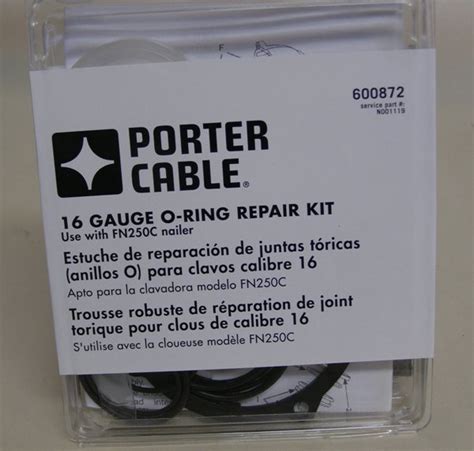 Porter Cable FN250C OEM Replacement O-Ring Kit - Mike's Tools