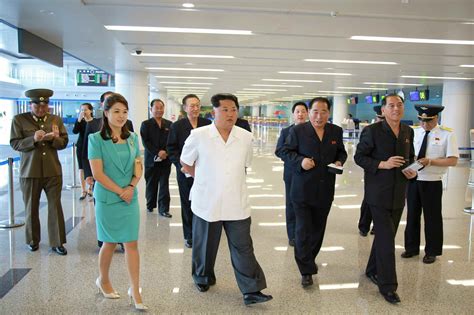 Kim Jong-un Of North Korea Tour New Pyongyang Sunan International ...