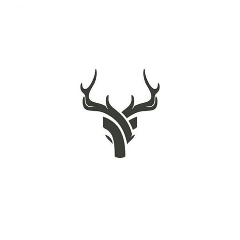 Deer logo design made | Logo design typography, Deer design logo, Logo ...