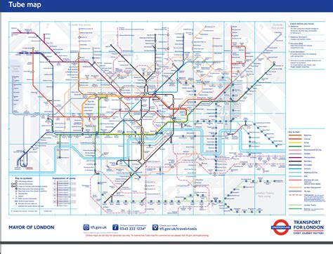 A new tube map has been published