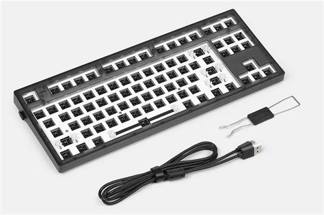 Flesports MK870 Barebones TKL Mechanical Keyboard - White | Mechanical ...