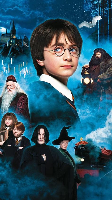 ハリー・ポッターと賢者の石 (2001) 電話 . 映画マニア。 Harry Potter poster, Harry potter ...