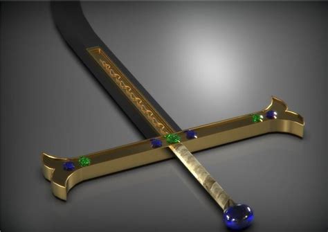 3D model Yoru Sword Dracule Mihawk One Piece VR / AR / low-poly | CGTrader