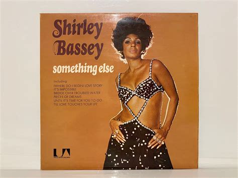 Vintage Music Shirley Bassey Album Something Else Genre Funk | Etsy in ...