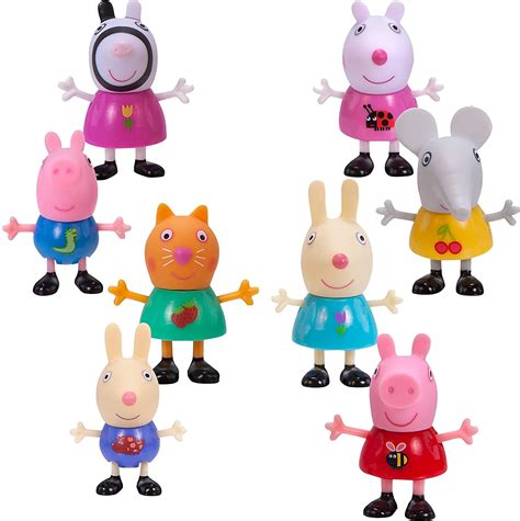 Buy Peppa Pig Forever Friends Figure Pack, Set of 8 - Includes ...