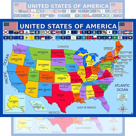 Top 91+ Pictures Map Of The 50 States Of The United States Excellent