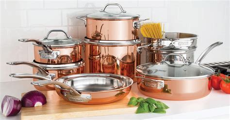 Calphalon Copper 13-Piece Cookware Set Just $160 Shipped (Regularly $290)