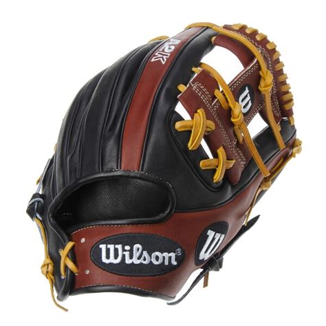 Wilson Black A2K 1786 11.5" Infield Glove | MLBShop.com