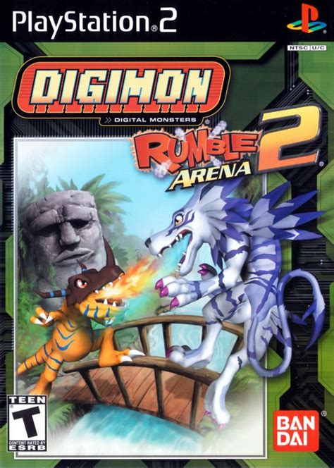 Digimon Rumble Arena 2 (2004) GameCube box cover art - MobyGames