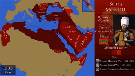 Ottoman Empire Timeline Map