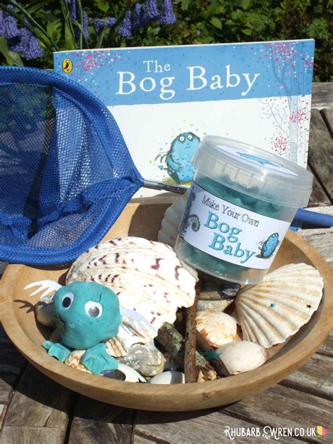 Home-made Play Dough Bog Baby Kit - Rhubarb and Wren