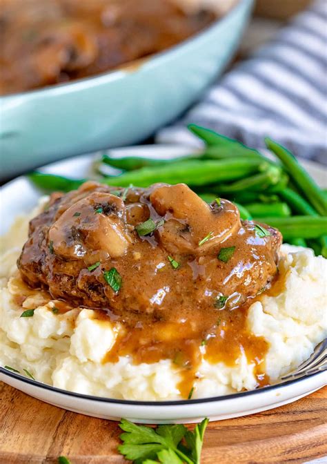 Easy Salisbury Steak Recipe (30 Minute Meal) | Mom On Timeout