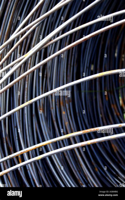 Coil of wire Stock Photo - Alamy