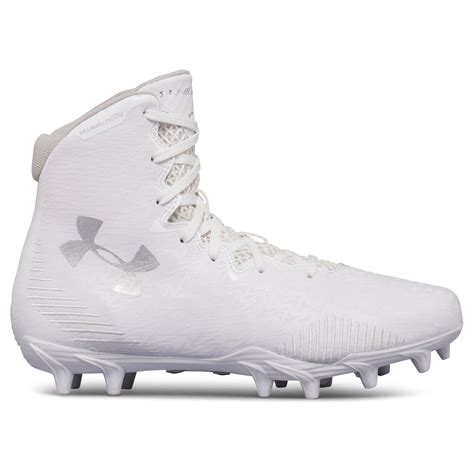 Under Armour Women's Ua Highlight Molded Lacrosse Cleats in White for ...