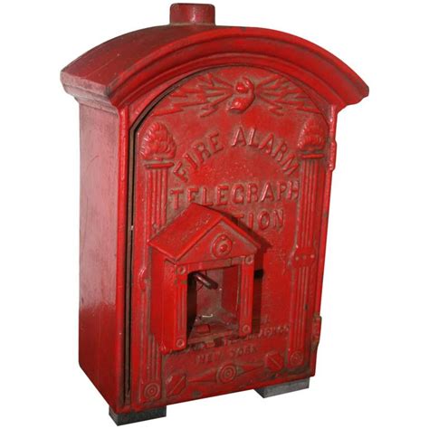 New York City Red Fire Alarm Box at 1stdibs