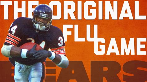 Walter Payton Highlights from the Original 'Flu Game' | NFL - YouTube