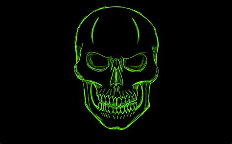 1224x1224 Dark Green Skull Minimalism Art 1224x1224 Resolution ...